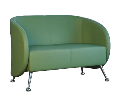 PANTHEON - 2, 2-sed, ekokůže zelená